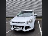 White Ford Kuga 2.0 TDCi Titanium SUV 5dr Diesel Manual 2WD Euro 6 s/s 150 ps