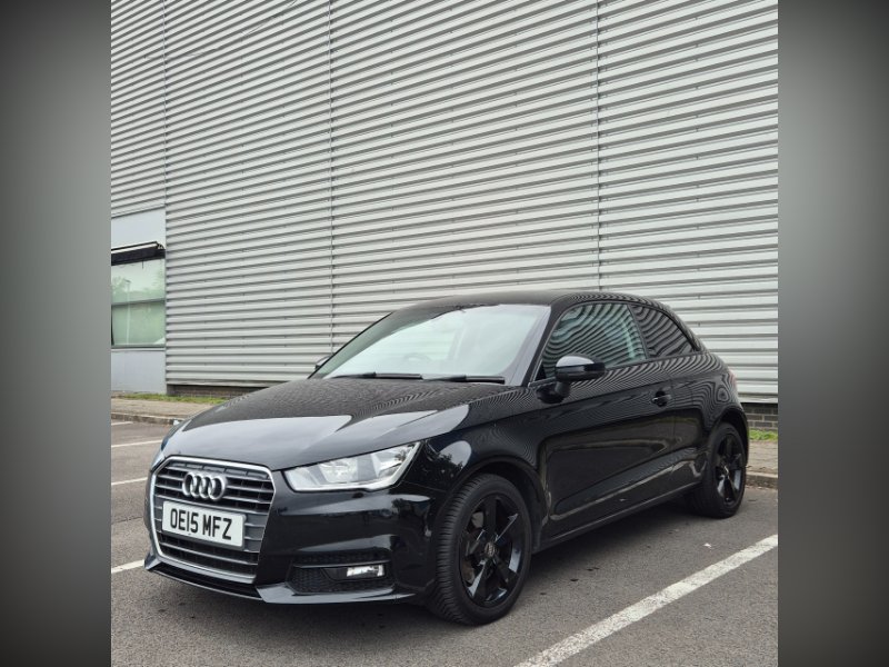 Black Audi A1 1.6 TDI Sport Hatchback 3dr Diesel Manual Euro 6 s/s 116 ps