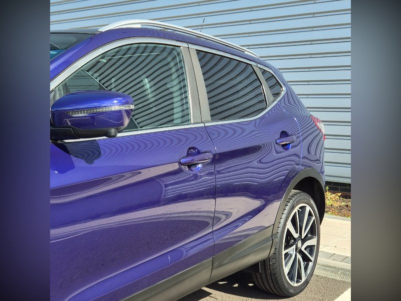Blue 2015 Nissan Qashqai 1.5 dCi Tekna SUV 5dr Diesel Manual 2WD Euro 6 s/s 110 ps in North Shields