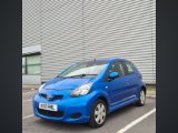Blue Toyota Aygo 1.0 VVT-i Blue Hatchback 5dr Petrol Manual Euro 4 67 bhp