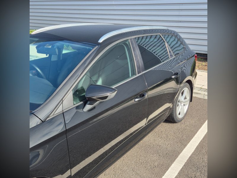 Black 2017 SEAT Leon 2.0 TDI FR Sport Tourer 5dr Diesel Manual Euro 6 s/s 150 ps in North Shields