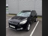 Black Ford Kuga 2.0 TDCi Titanium X SUV 5dr Diesel Manual AWD Euro 5 163 ps