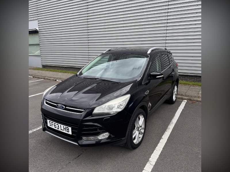 Black Ford Kuga 2.0 TDCi Titanium X SUV 5dr Diesel Manual AWD Euro 5 163 ps