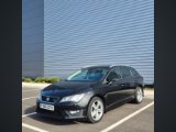 Black SEAT Leon 2.0 TDI FR Sport Tourer 5dr Diesel Manual Euro 6 s/s 150 ps